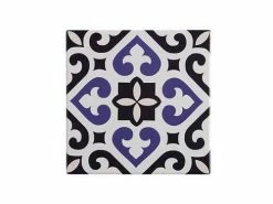 Medina Ceramic Square Tile Trivet Azrou 15cm 5 Medina Ceramic Square Tile Trivet Azrou 15cm -Table Decoration Shop du0068 1