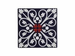 Medina Ceramic Square Tile Trivet Fes 15cm -Table Decoration Shop du0069 1