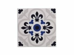 Medina Ceramic Square Tile Trivet Temara 15cm