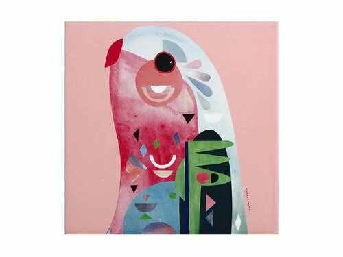 Pete Cromer Ceramic Square Trivet 20cm Parrot 1 Pete Cromer Ceramic Square Trivet 20cm Parrot