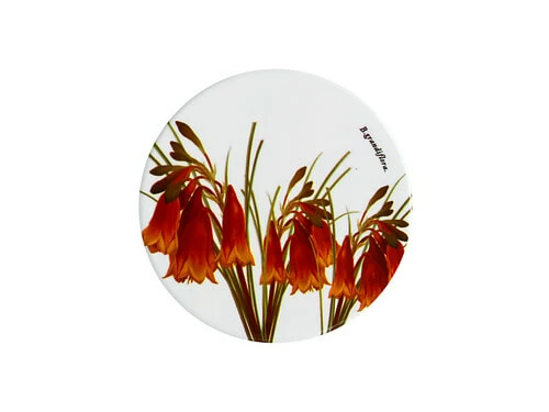 Royal Botanic Gardens Victoria Ceramic Round Coaster 9.5cm Christmas Bells 1 Royal Botanic Gardens Victoria Ceramic Round Coaster 9.5cm Christmas Bells