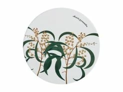 Royal Botanic Gardens Victoria Ceramic Round Trivet 20cm Wattle