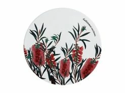 Royal Botanic Gardens Victoria Ceramic Round Trivet 20cm Bottlebrush