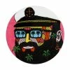 Mulga the Artist Ceramic Round Coaster 10.5cm Captain