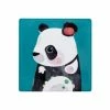 Pete Cromer Wildlife Ceramic Square Coaster 9.5cm Panda