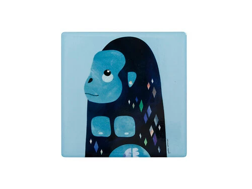 Pete Cromer Wildlife Ceramic Square Coaster 9.5cm Gorilla 1 Pete Cromer Wildlife Ceramic Square Coaster 9.5cm Gorilla