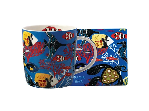 Royal Children's Hospital Foundation Uoo Uoo Mug & Coaster Set Melanie Hava Gift Boxed 1 Royal Children's Hospital Foundation Uoo Uoo Mug & Coaster Set Melanie Hava Gift Boxed