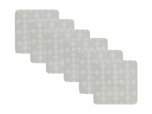 Mali MDF Coaster Set of 6 10.5cm 1 Mali MDF Coaster Set of 6 10.5cm