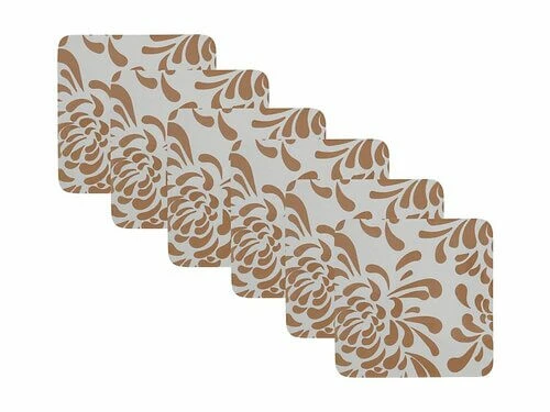 Misaki MDF Coaster Set of 6 10.5cm 1 Misaki MDF Coaster Set of 6 10.5cm