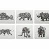 Marini Ferlazzo Animal Earth Placemat Set Of 6