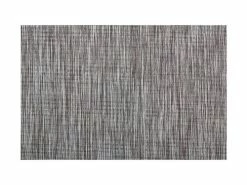 Placemat Lurex 45x30cm Grey Stripe