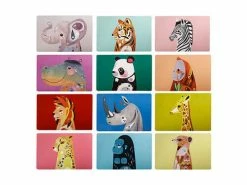 Pete Cromer Wildlife Reversible Placemat 6pc Gift Pack 5 Pete Cromer Wildlife Reversible Placemat 6pc Gift Pack -Table Decoration Shop gi0123 2
