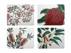 Royal Botanic Gardens Victoria Cork Back Placemat 34x26.5cm Set of 4 Gift Boxed