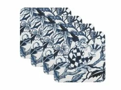 Greg Irvine Mantra Cork Back Coaster 10.5cm Set of 4 Gift Boxed