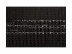 Table Accents Woven Lurex Placemat 45x30cm Black