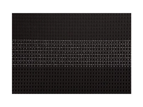 Table Accents Woven Lurex Placemat 45x30cm Black 1 Table Accents Woven Lurex Placemat 45x30cm Black