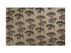 Table Accents Burlap Placemat 45x30cm Black