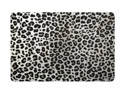 Table Accents Leopard Placemat 45x30cm Silver