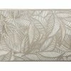Table Accents Cut-Out Placemat 45x30cm Leaf Gold