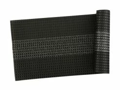 Table Accents Woven Lurex Runner 30x150cm Black