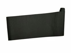 Table Accents Leather Look Alligator Runner 30x150cm Black