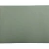 Table Accents Leather Look Cowhide Placemat 43x30cm Sage