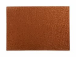 Table Accents Leather Look Mosaic Placemat 43x30cm Copper