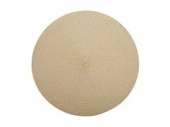 Table Accents Round Placemat 38cm Sand