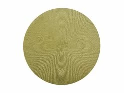 Table Accents Round Placemat 38cm Olive