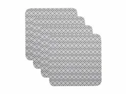 Semaphore Cork Back Coaster 10.5cm Set of 4 Gift Boxed