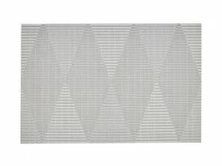 Table Accents Placemat 45x30cm Diamond Grey White 5 Table Accents Placemat 45x30cm Diamond Grey White -Table Decoration Shop gi0365 1