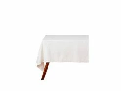 Cotton Classics Rectangular Tablecloth 230x150cm Snow