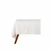 Cotton Classics Rectangular Tablecloth 300x150cm Snow