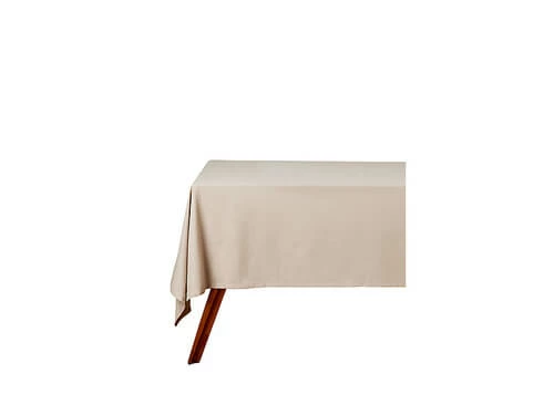 Cotton Classics Rectangular Tablecloth 230x150cm Pebble 1 Cotton Classics Rectangular Tablecloth 230x150cm Pebble