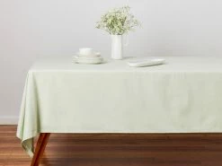 Cotton Classics Rectangular Tablecloth 230x150cm Sage 5 Cotton Classics Rectangular Tablecloth 230x150cm Sage -Table Decoration Shop maxwell williams cottonclassics tablecloth sage 800x600