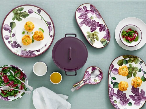 Fig Garden Ceramic Round Trivet 20cm 2 Fig Garden Ceramic Round Trivet 20cm - Image 2